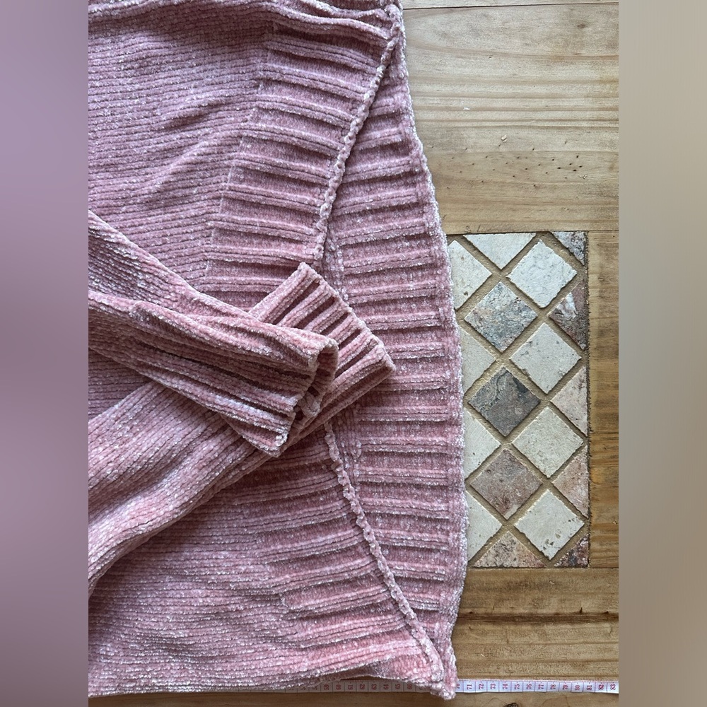 Buffalo David Bitton Super Soft Pink Chenille Sweater, Size M/M, Like-New - Picture 9 of 10